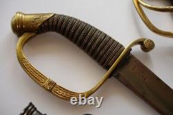 Antique Russian Imperial Dragoon Officers' Sword Sabre M1841