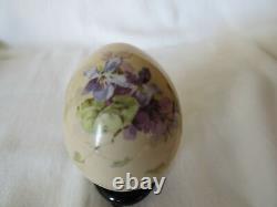 Antique Russian Imperial Factory Porcelain Easter Egg