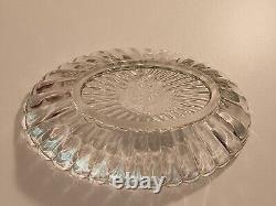 Antique Russian Imperial Glass Bowl Russian Imperial Eagle Nechaev-Malcev