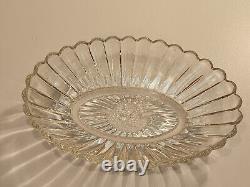 Antique Russian Imperial Glass Bowl Russian Imperial Eagle Nechaev-Malcev