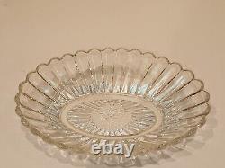 Antique Russian Imperial Glass Bowl Russian Imperial Eagle Nechaev-Malcev