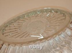 Antique Russian Imperial Glass Bowl Russian Imperial Eagle Nechaev-Malcev