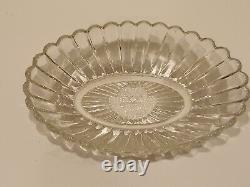 Antique Russian Imperial Glass Bowl Russian Imperial Eagle Nechaev-Malcev