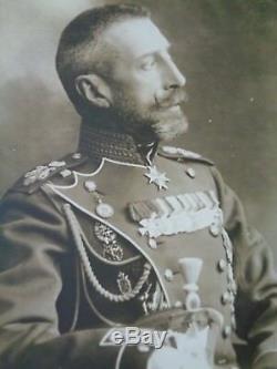 Antique Russian Imperial Photographic Postcard Grand Duke Konstantine KR Romanov