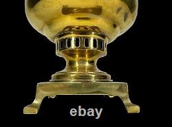 Antique Russian Large Samovar Imperial Quality Dated Brass 21.5 19th Century