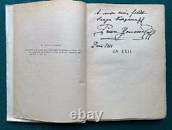 Antique Signed Book Imperial Russian Prince Felix Yusupov in Exile Rasputin