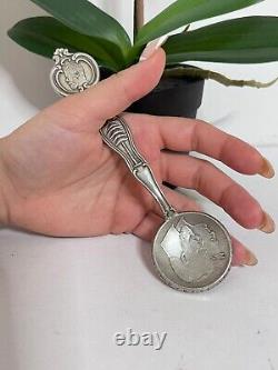 Antique Sterling Silver 84 Imperial Russian Spoon Soviet (1812/1912) 62gr Rare