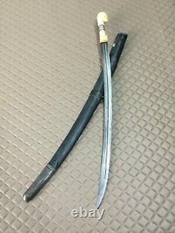 Antique imperial russian caucasian sword dagger kinjal kindjal sword shamshir