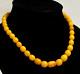 Baltic Amber 100% Natural Antique Necklace Royal Egg Yolk Butterscotch