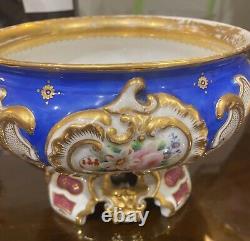 Beautiful Antique 19 Century Russian Imperial Porcelain Candy Bowl by Kornilov