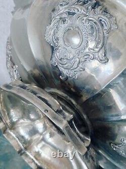 Beautiful Antique Imperial Russian Silver Footed Bowl Tazza By Adolf Sperr