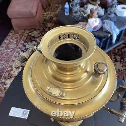 Beautiful Large Antique Imperial Russian Brass Samovar Dated