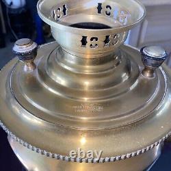 Beautiful Large Antique Imperial Russian Brass Samovar Dated