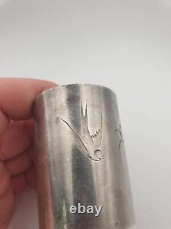 Cup silver Antique, Imperial Russian Sterling Silver 84, cup
