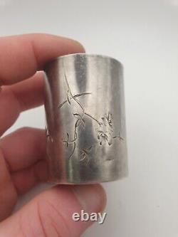 Cup silver Antique, Imperial Russian Sterling Silver 84, cup