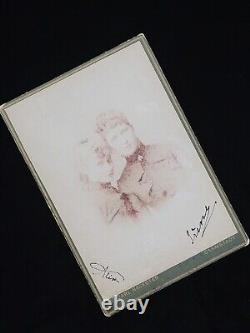 Empress of Russia Alexandra Feodorovna Signed Cabinet Card CDV Photo Alix Hesse