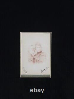 Empress of Russia Alexandra Feodorovna Signed Cabinet Card CDV Photo Alix Hesse