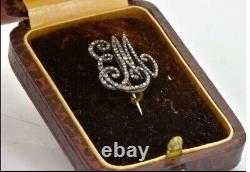 Faberge Imperial Russian antique jeweled gold&Diamonds MAID OF HONOR
