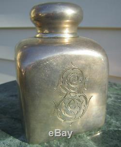 Fantastic Antique Imperial Russian Silver and Gold washed Tea Caddy. Big, heavy