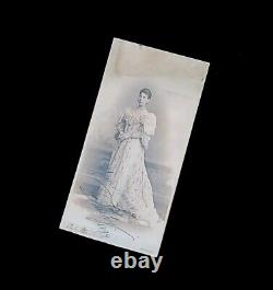 Grand Duchess Victoria Feodorovna Russian Royalty Signed Photo Cabinet Card CDV