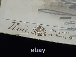 Grand Duchess Victoria Feodorovna Russian Royalty Signed Photo Cabinet Card CDV