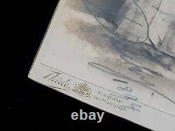 Grand Duchess Victoria Feodorovna Russian Royalty Signed Photo Cabinet Card CDV