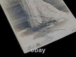 Grand Duchess Victoria Feodorovna Russian Royalty Signed Photo Cabinet Card CDV