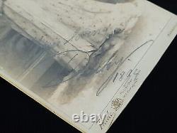 Grand Duchess Victoria Feodorovna Russian Royalty Signed Photo Cabinet Card CDV