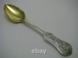 IMPERIAL RUSSIAN SOLID SILVER SPOON Luncheon Spoon St. Petersburg ca1857 Rare