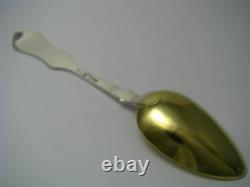 IMPERIAL RUSSIAN SOLID SILVER SPOON Luncheon Spoon St. Petersburg ca1857 Rare