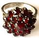 Imperial Antique Sterling Silver 84 Bohemian Garnet Pyrope Ring