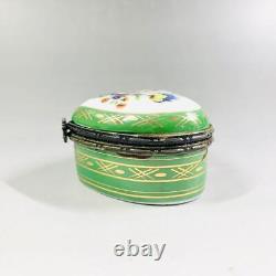 Imperial Porcelain Pill Case Antique Russian 0621-Ga211 Used Good Condition