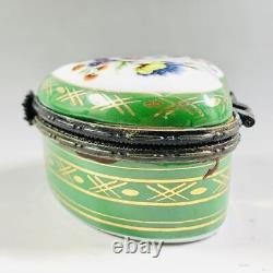 Imperial Porcelain Pill Case Antique Russian 0621-Ga211 Used Good Condition