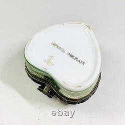 Imperial Porcelain Pill Case Antique Russian 0621-Ga211 Used Good Condition