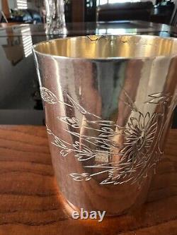 Imperial Russian 84.87.5% Silver Cup Beaker c1880 Pristine Condition Beautiful