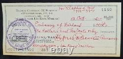 Imperial Russian Empress Catherine III Romanov Signed Bank Check Russia Royalty