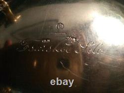 Imperial Russian FABERGE 88 Purity Gilded Gravy Bowl Tsarskoe Selo, Hallmarked