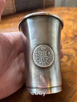 Imperial Russian FABERGE Silver Cup Russian-Japanese War 1904-1905