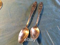 Imperial Russian Filigree 84 silver Alexander I Of Russia Very Rare spoons