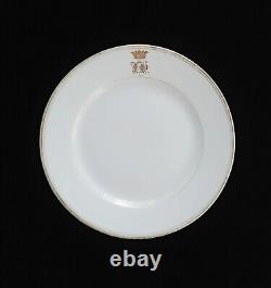 Kornilov Imperial Porcelain Royal Serves Plate 6 Grand Duke Russian Royalty RU