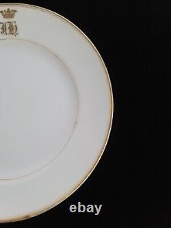 Kornilov Imperial Porcelain Royal Serves Salad Plate Grand Duke Russian Royalty