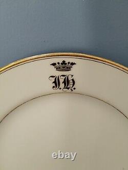 Kornilov Imperial Porcelain Royal Serves Salad Plate Grand Duke Russian Royalty