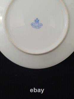 Kornilov Imperial Porcelain Royal Serves Salad Plate Grand Duke Russian Royalty