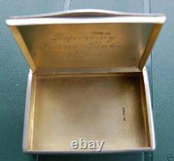 Old Genuine Grachev Silver 84 Cigarette Case Russian Imperial Antique Box Russia