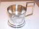 Old Genuine Tea Glass Holder Sterling Silver 84 Russian Imperial Antiques Russia