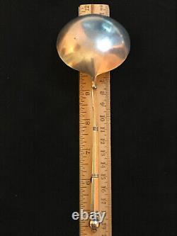 Original Large One Berry Caviar Spoon Silver 84 Russian Imperial Antiques Russia