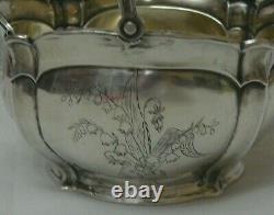 Ornamental Flowerpot 84 Silver Imperial Russian 1878