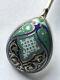 Ovchinnikov Champleve Cloisonne Russian Imperial Silver 84 Enamel Spoon Antiques
