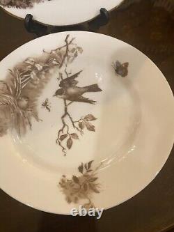 RARE 1884-1917 Antique RUSSIAN Imperial PORCELAIN Plate And SAUCER Kornilov