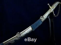 RARE Antique Imperial Russian SILVER Sword Shashka ()